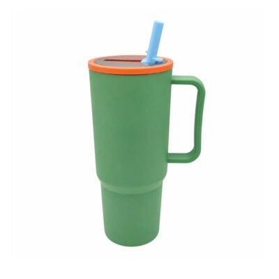 tumbler with handle and straw